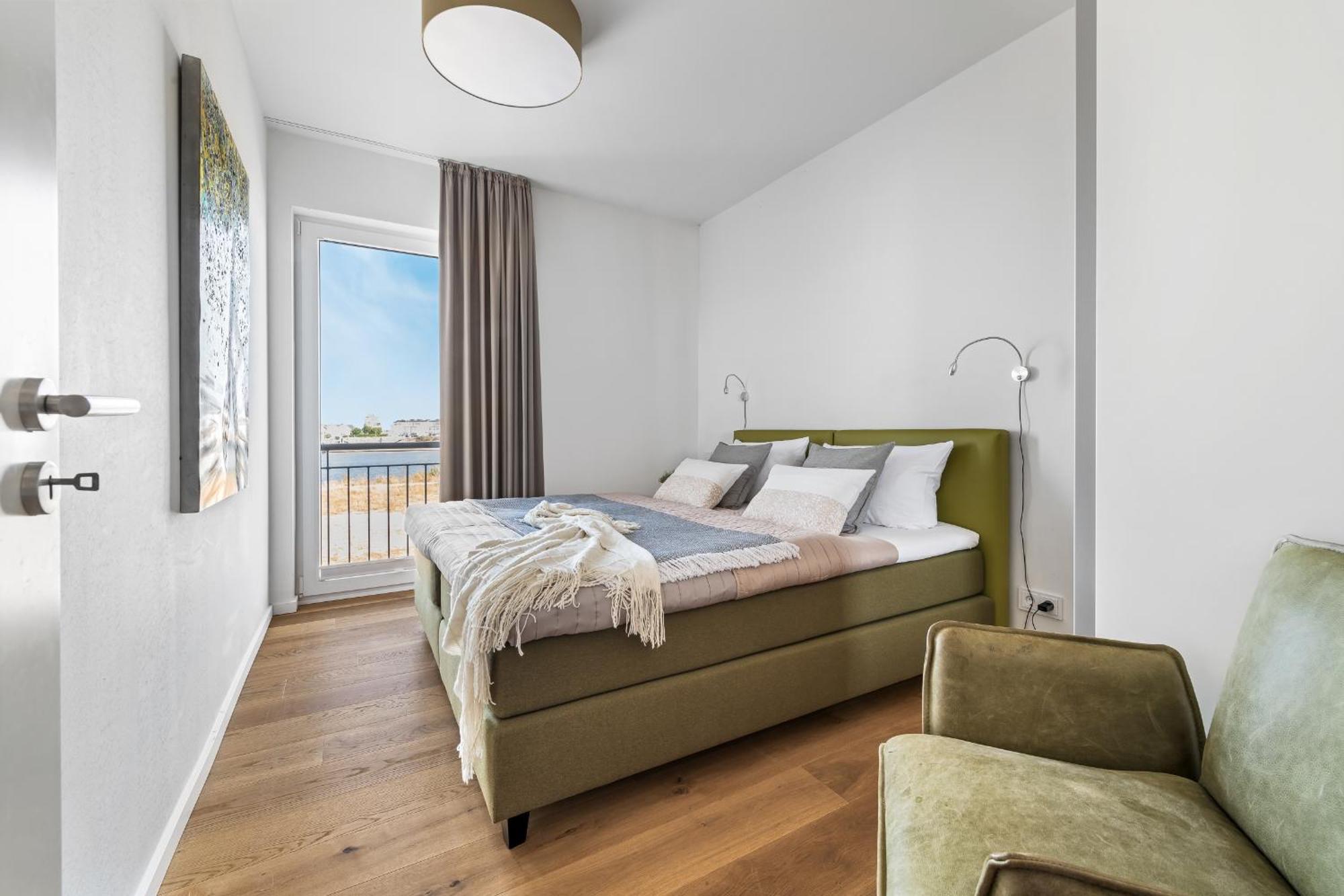Ocean Star- 1 Og, Balkon, Hafenblick, Kamin Daire Olpenitz Dış mekan fotoğraf